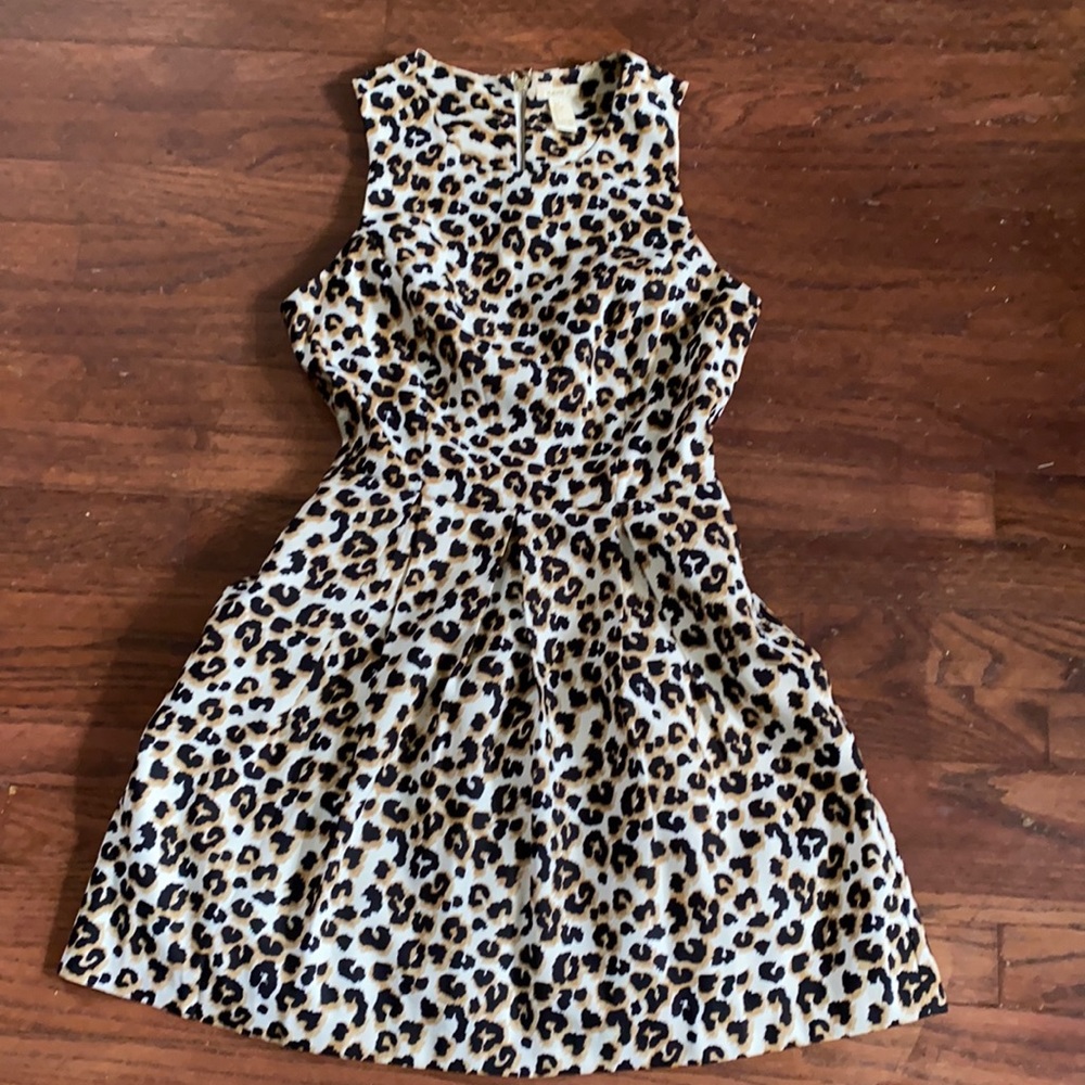 Leopard print dress